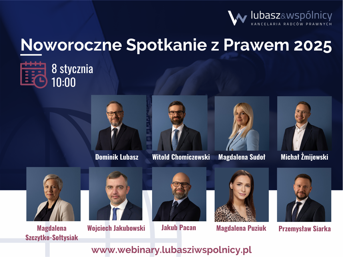 Noworoczne spotkanie z prawem 2025